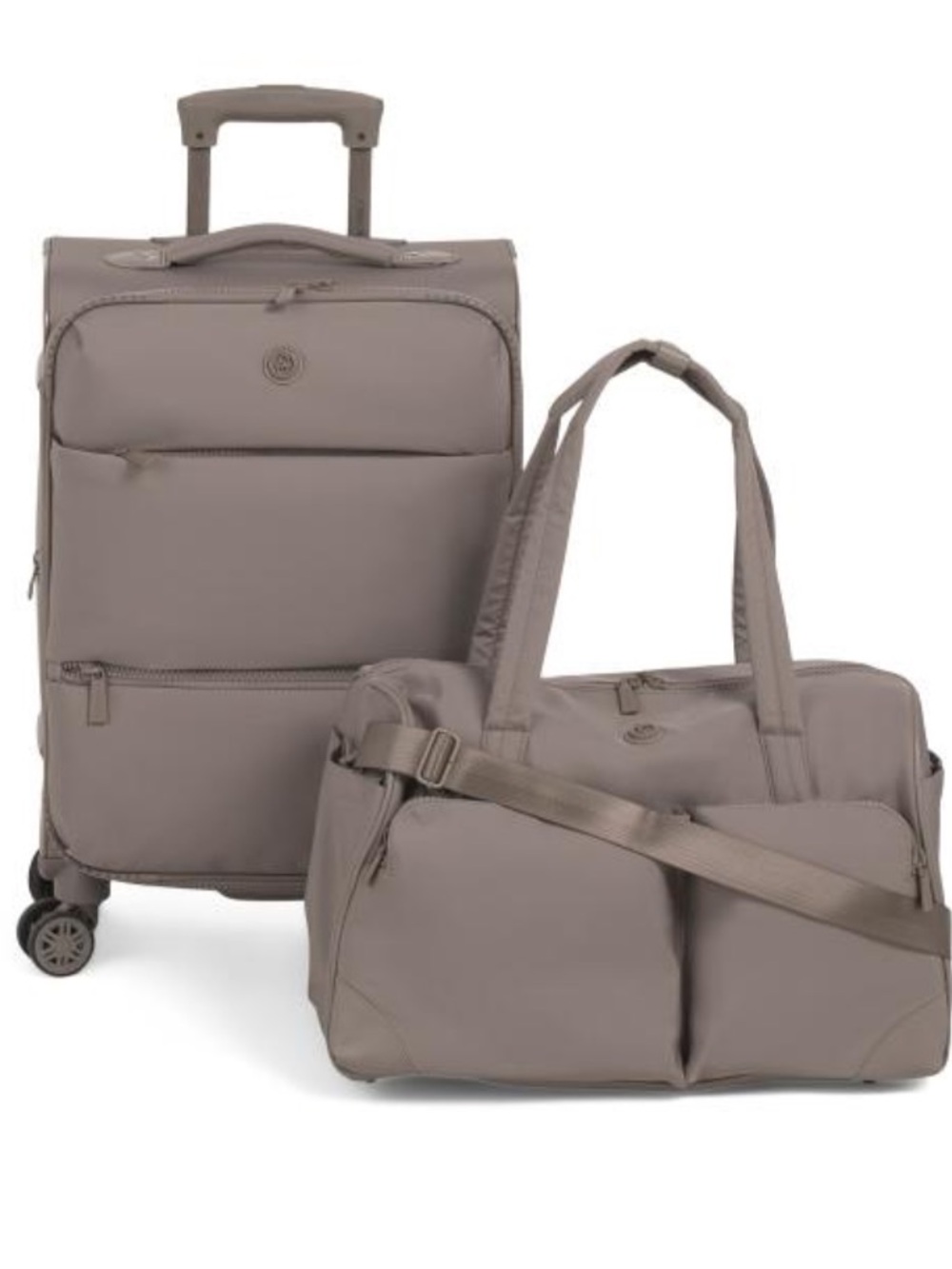 Joan & David Travel Luggage Set - 2-Piece Carry-On Spinner and Duffel